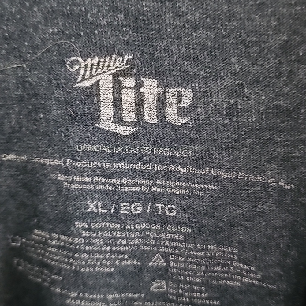 Miller Lite Graphic Tee XL - Picture 4 of 6